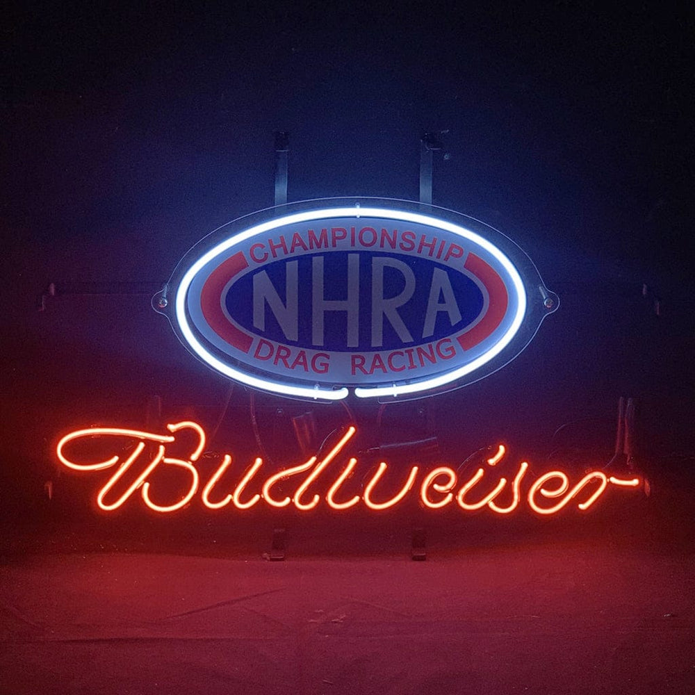 Neon Signs Land Neon Signs Championship NHRA Drag Racing Budweiser Neon Signs Light