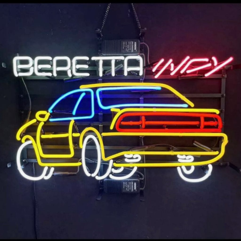 Neon Signs Land Neon Signs Chevorlet Beretta Indy Car Neon Signs