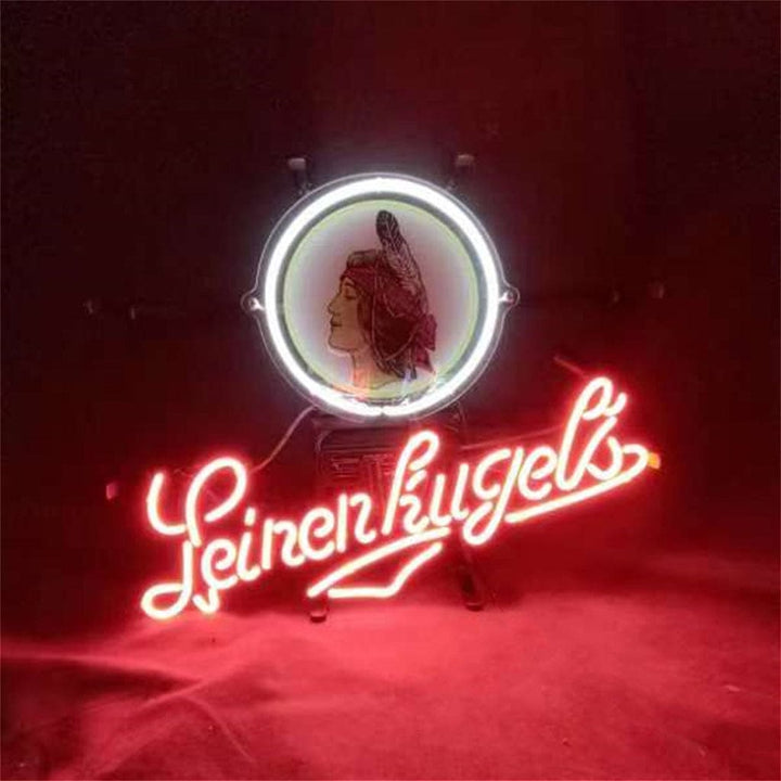 Neon Signs Land Neon Signs Chicago Blackhawks Leinenkugel's Neon Signs
