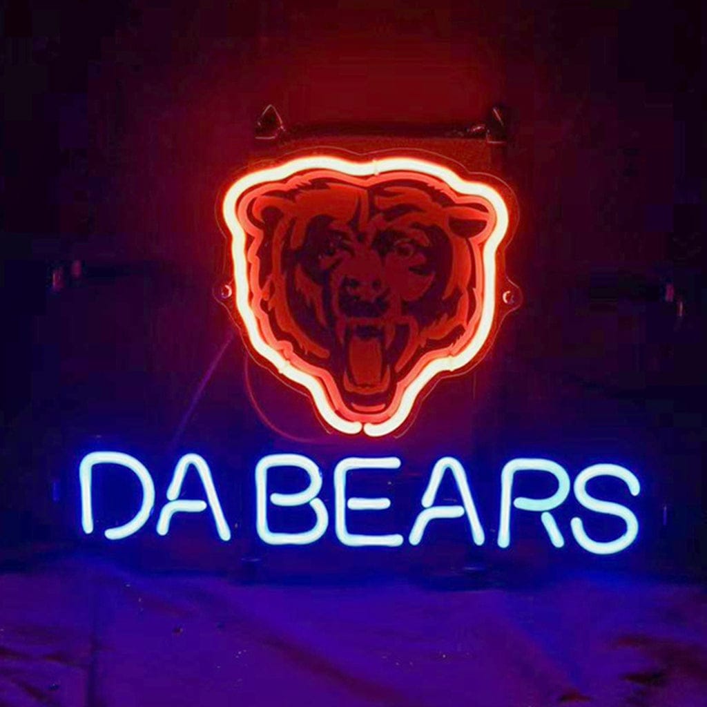 Neon Signs Land Neon Signs Chicago Da Bears Neon Signs Light
