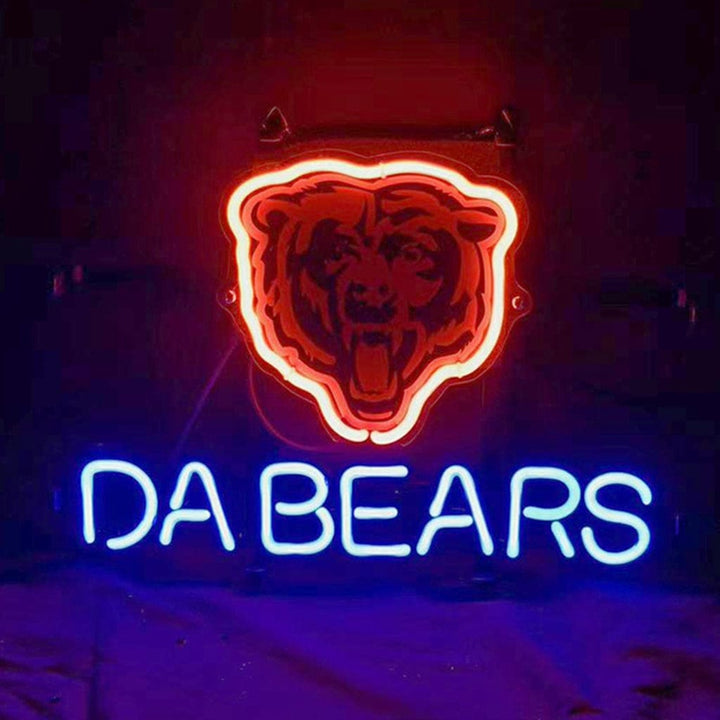 Neon Signs Land Neon Signs Chicago Da Bears Neon Signs Light