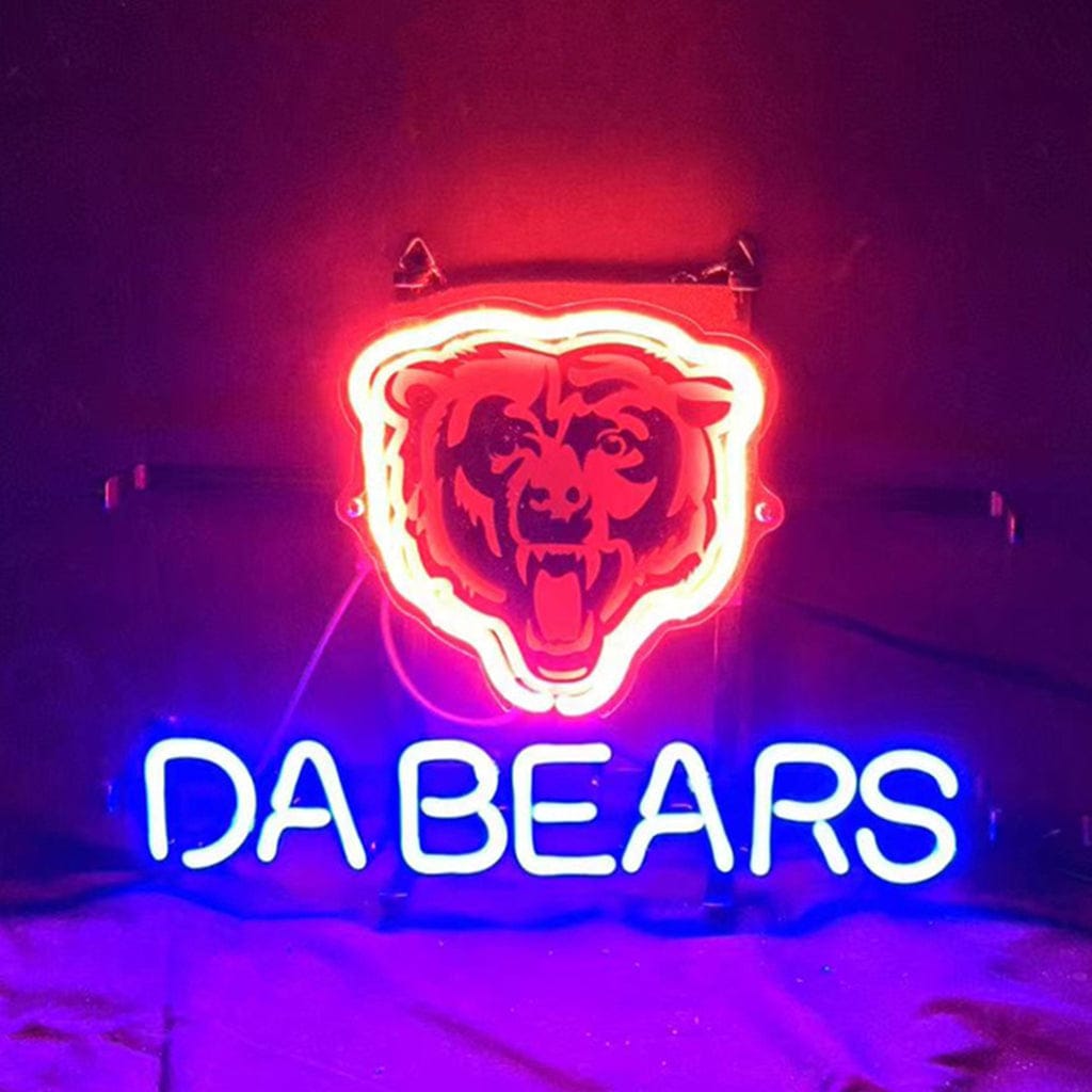 Neon Signs Land Neon Signs Chicago Da Bears Neon Signs Light