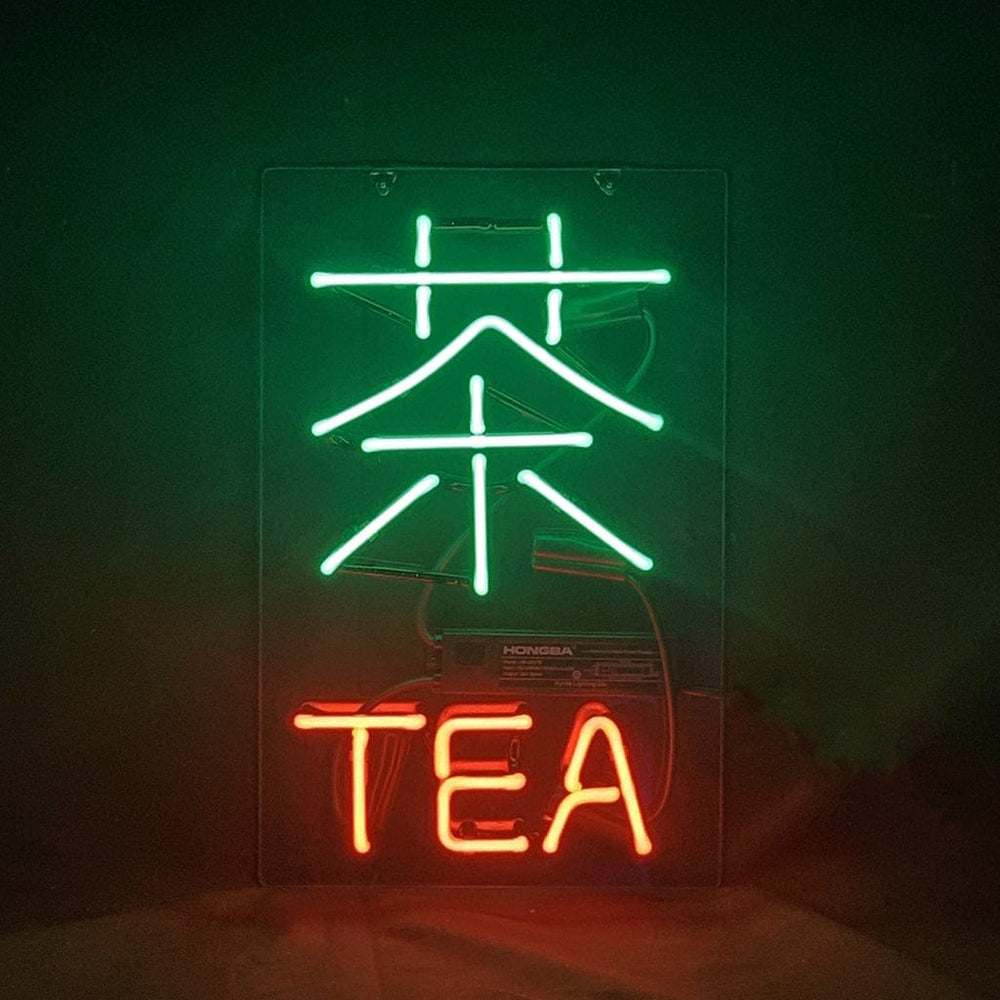 Neon Signs Land Neon Signs Chinese Characters Tea Neon Signs