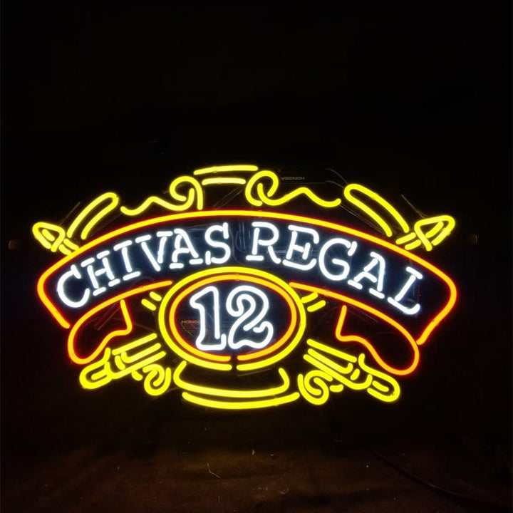Neon Signs Land Neon Signs Chivas Regal 12 Whiskey Neon Signs
