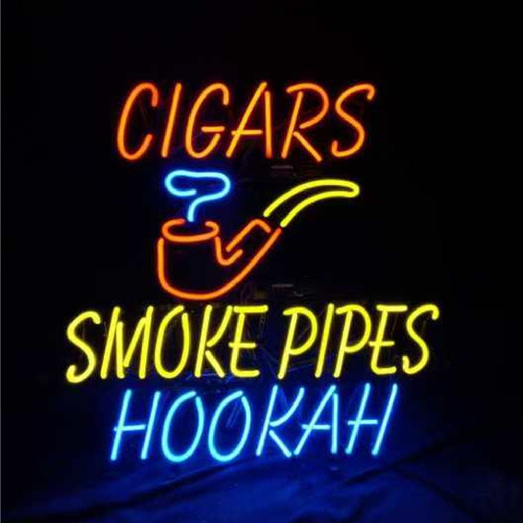 Neon Signs Land Neon Signs Cigars Smoke Pipes Hookah Neon Signs