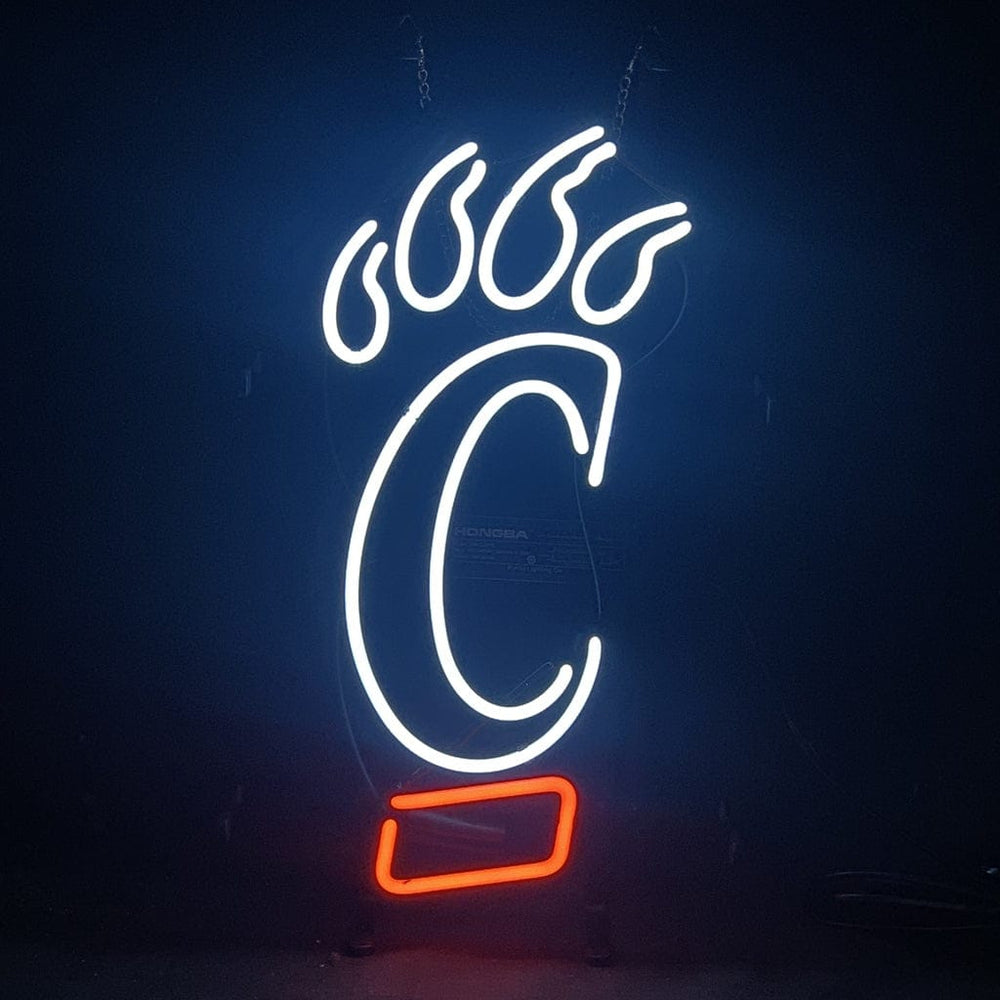 Neon Signs Land Neon Signs Cincinnati Bearcats Sport Logo Neon Signs Light