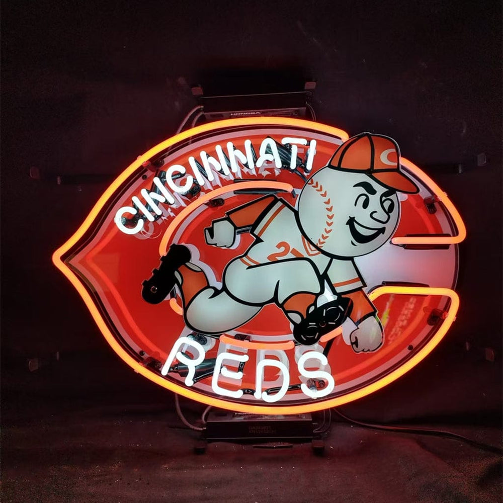 Neon Signs Land Neon Signs Cincinnati Reds Neon Signs