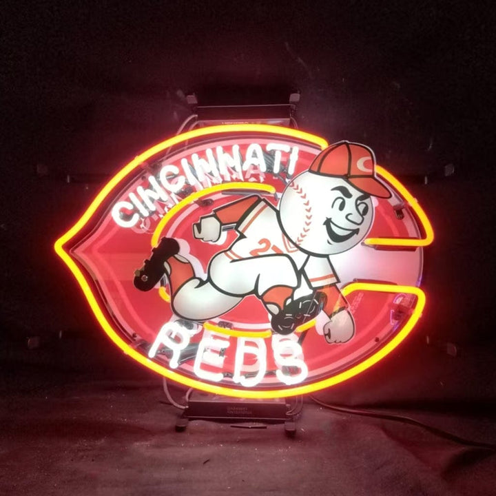 Neon Signs Land Neon Signs Cincinnati Reds Neon Signs