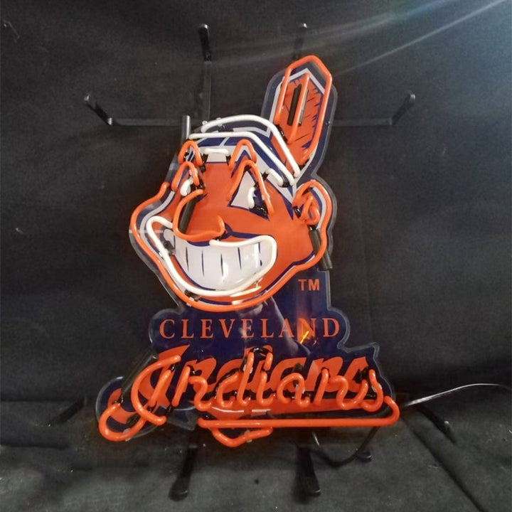 Neon Signs Land Neon Signs Cleveland Indians Neon Signs