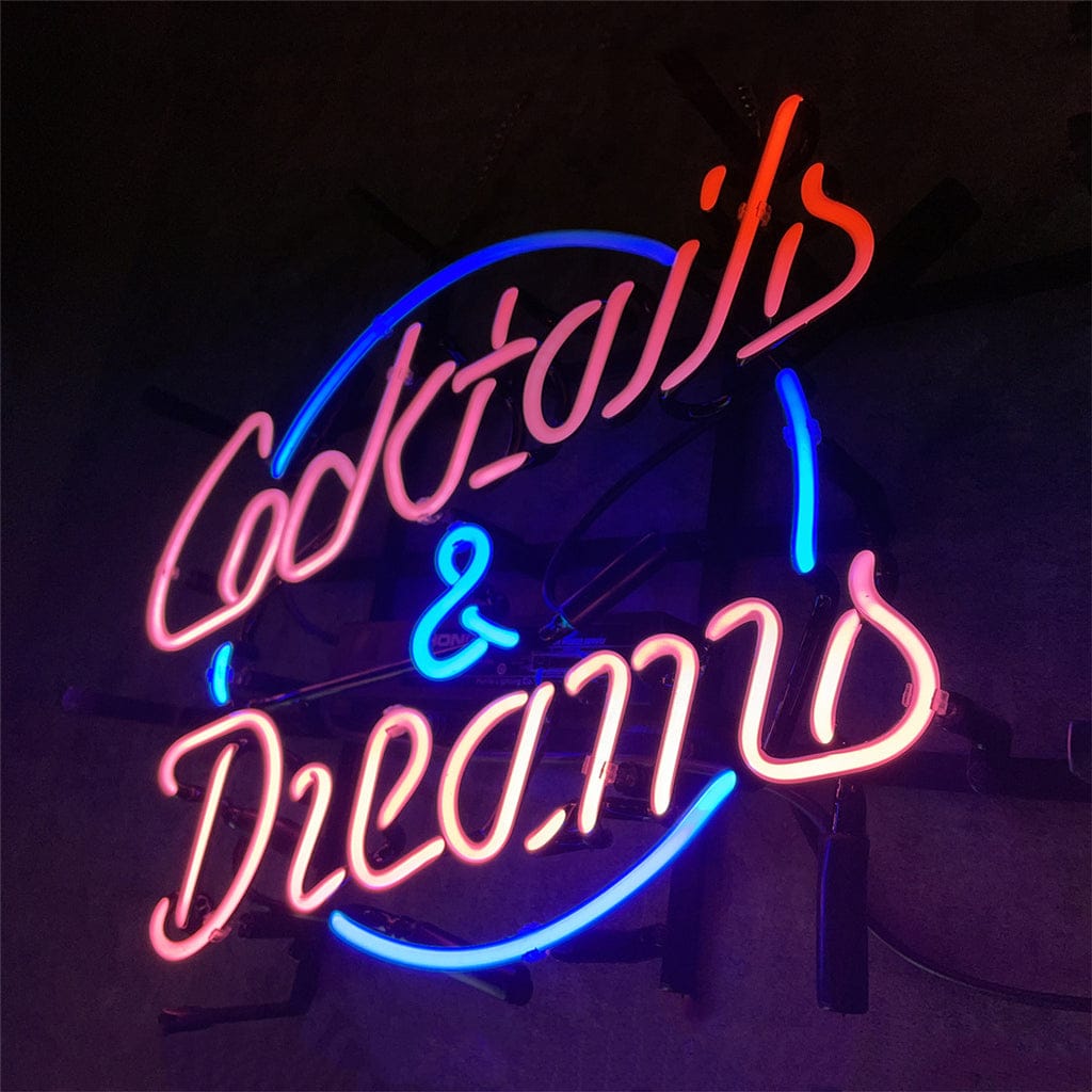 Neon Signs Land Neon Signs Coctails&Dreams Neon Signs Light