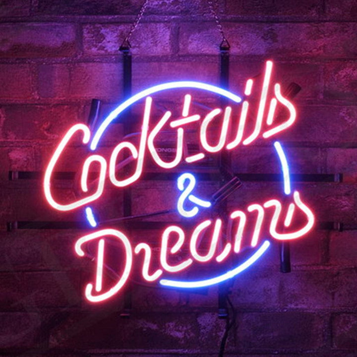 Neon Signs Land Neon Signs Coctails&Dreams Neon Signs Light