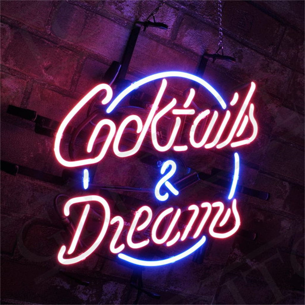 Neon Signs Land Neon Signs Coctails&Dreams Neon Signs Light