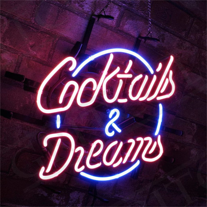 Neon Signs Land Neon Signs Coctails&Dreams Neon Signs Light