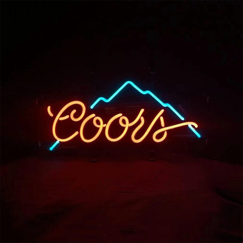 Neon Signs Land Neon Signs Coors Light Beer Mountain Neon Sign Light