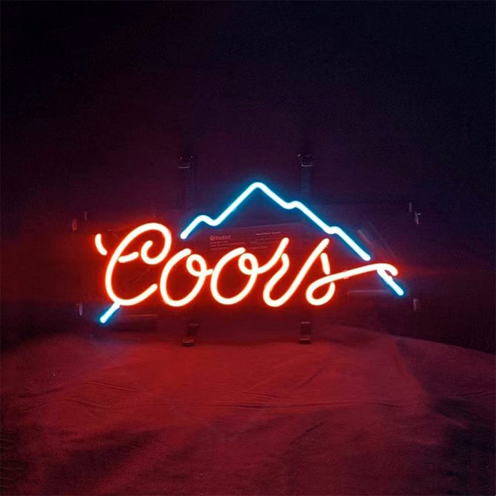 Neon Signs Land Neon Signs Coors Light Beer Mountain Neon Sign Light