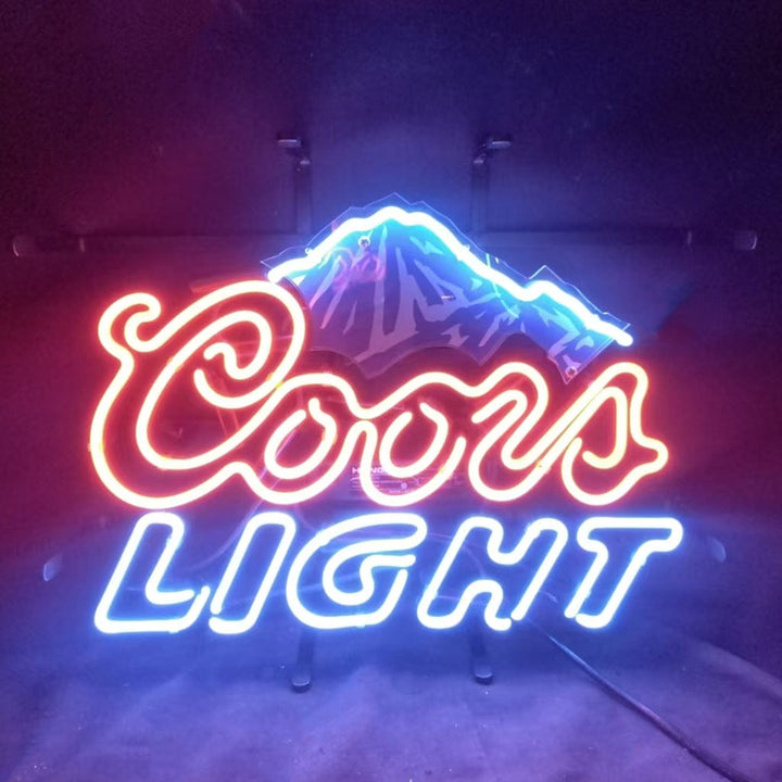 Neon Signs Land Neon Signs Coors Light Beer Outline Neon Signs