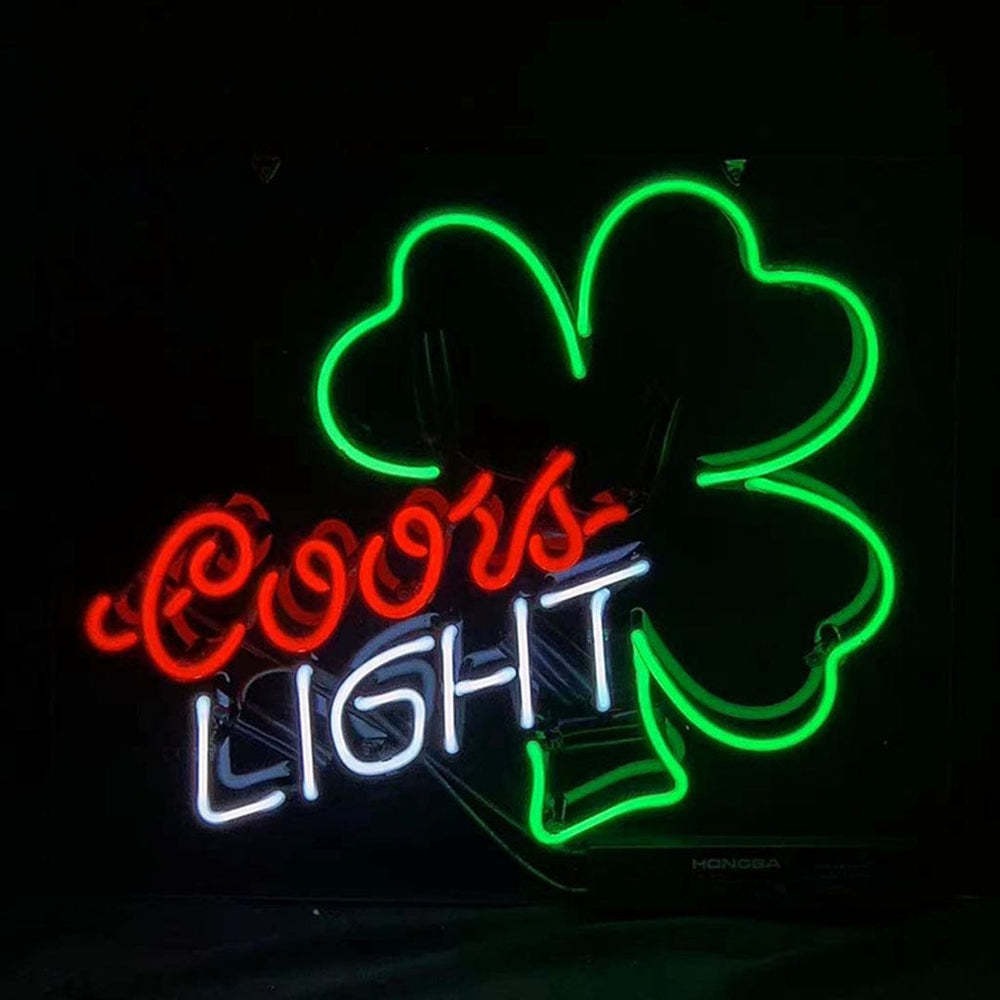 Neon Signs Land Neon Signs Coors Light Clover Neon Signs Light