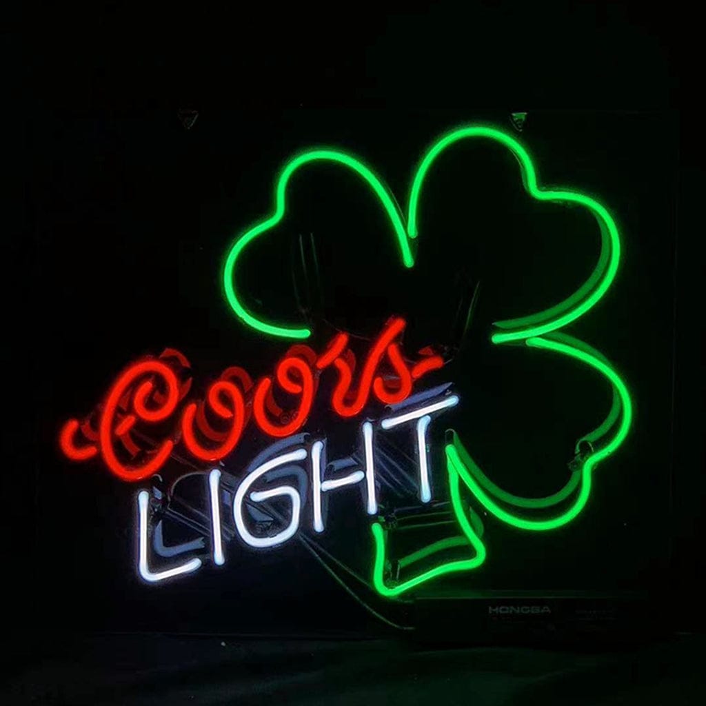Neon Signs Land Neon Signs Coors Light Clover Neon Signs Light
