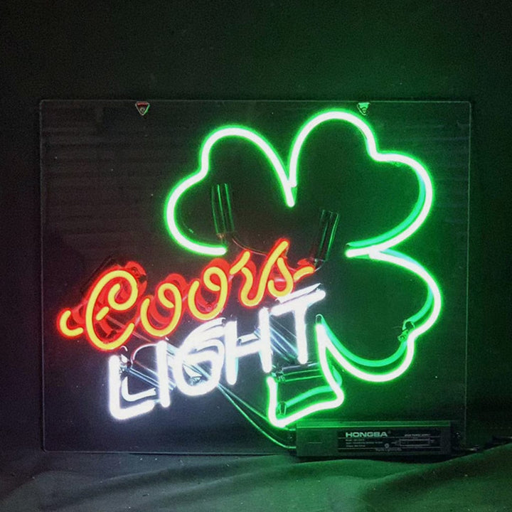 Neon Signs Land Neon Signs Coors Light Clover Neon Signs Light