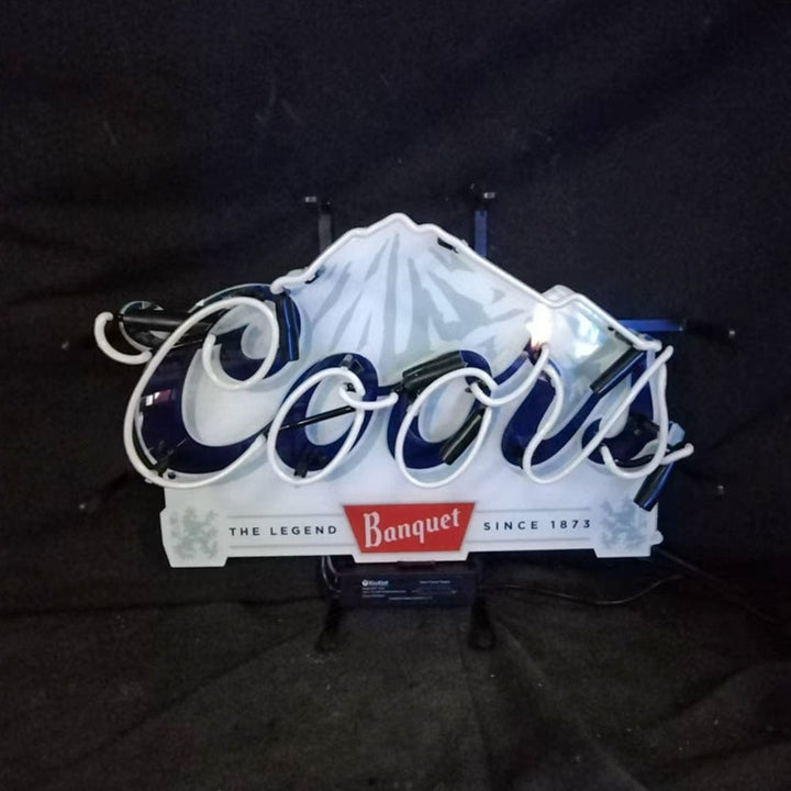 Neon Signs Land Neon Signs Coors The Legend Banquet Since 1873 Neon Signs