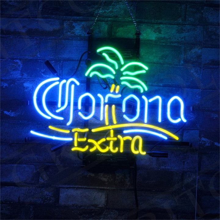 Neon Signs Land Neon Signs Corona Extra Beer Palm Tree Neon Signs