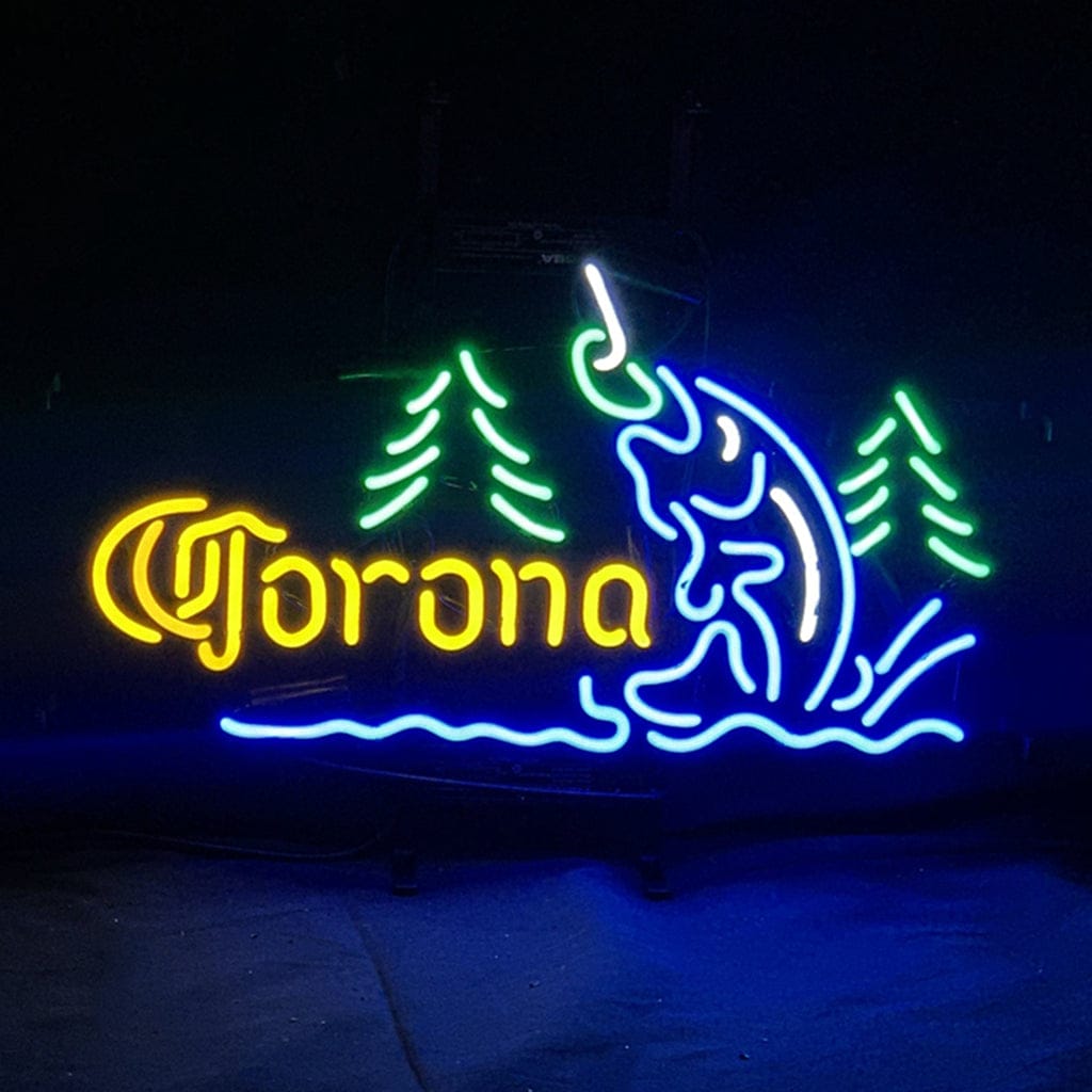 Neon Signs Land Neon Signs Corona Extra Go Fishing Neon Signs