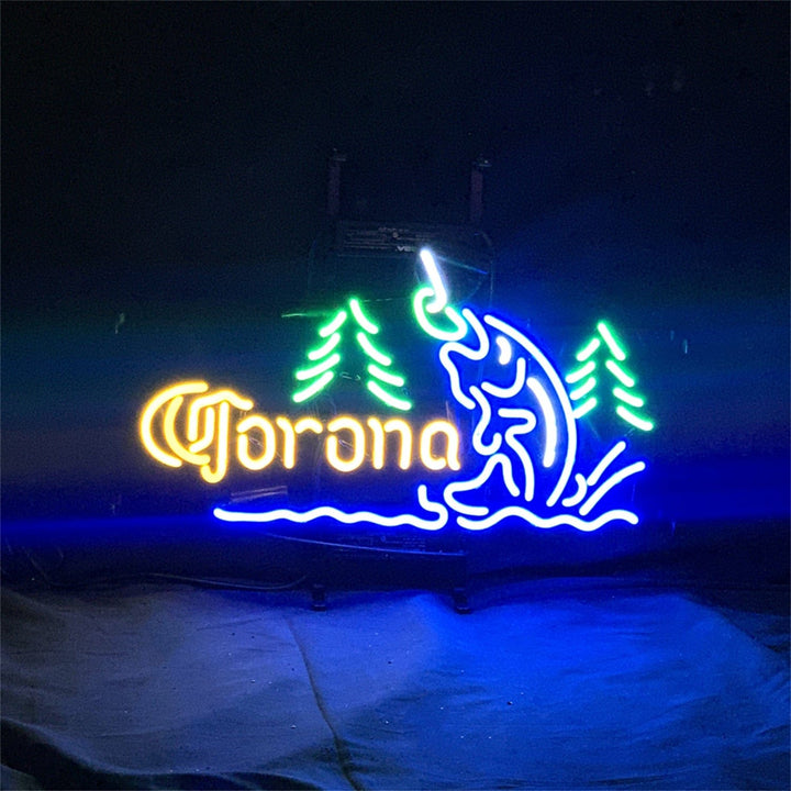 Neon Signs Land Neon Signs Corona Extra Go Fishing Neon Signs