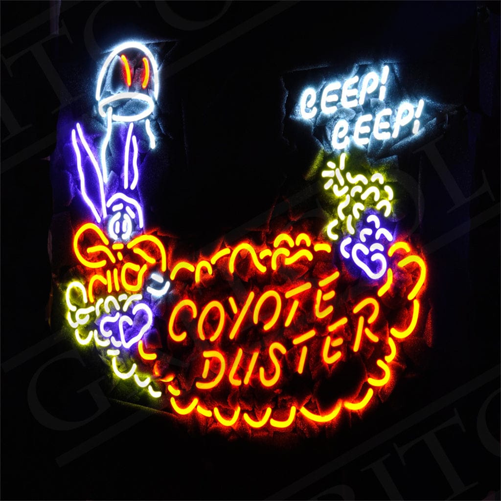 Neon Signs Land Neon Signs Coyote Duster Beep Beep Neon Signs