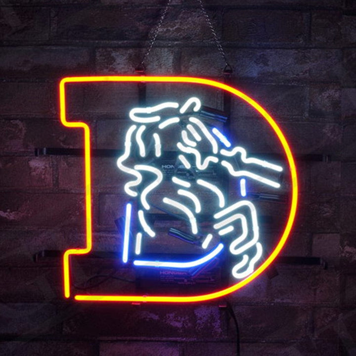 Neon Signs Land Neon Signs Denver Broncos Horse Neon Signs