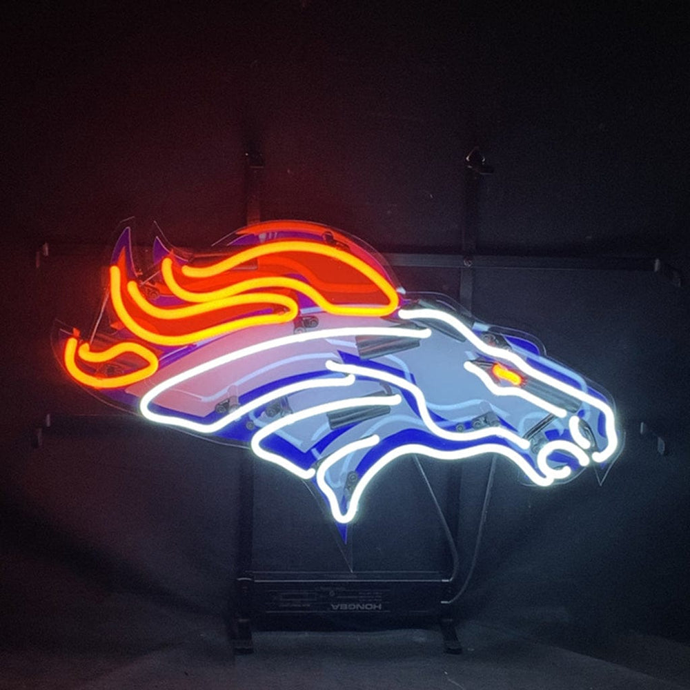 Neon Signs Land Neon Signs Denver Broncos Horse Neon Signs Light