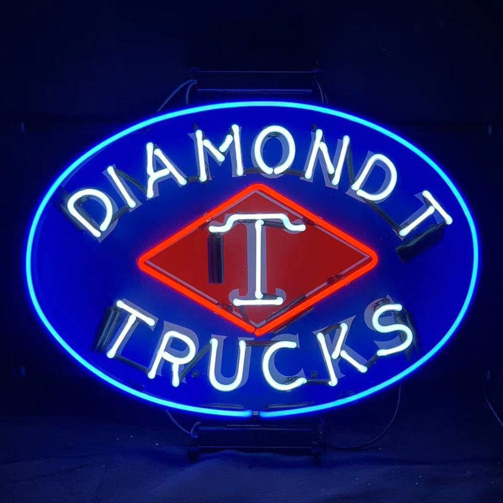 Neon Signs Land Neon Signs Diamond T Trucks Car Neon Signs Light