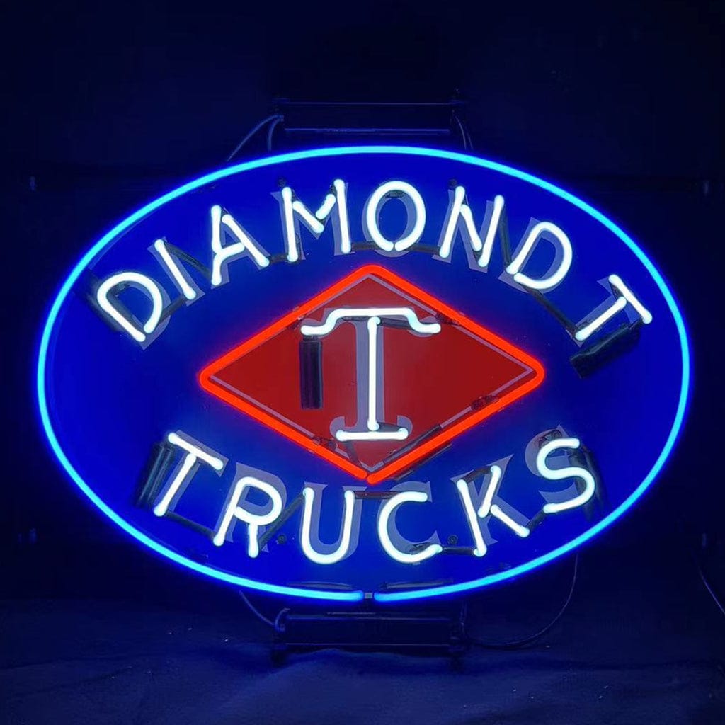 Neon Signs Land Neon Signs Diamond T Trucks Car Neon Signs Light