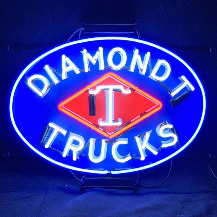 Neon Signs Land Neon Signs Diamond T Trucks Car Neon Signs Light