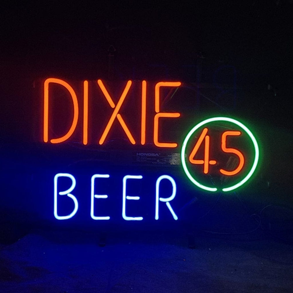 Neon Signs Land Neon Signs Dixie Beer 45 Neon Signs Light