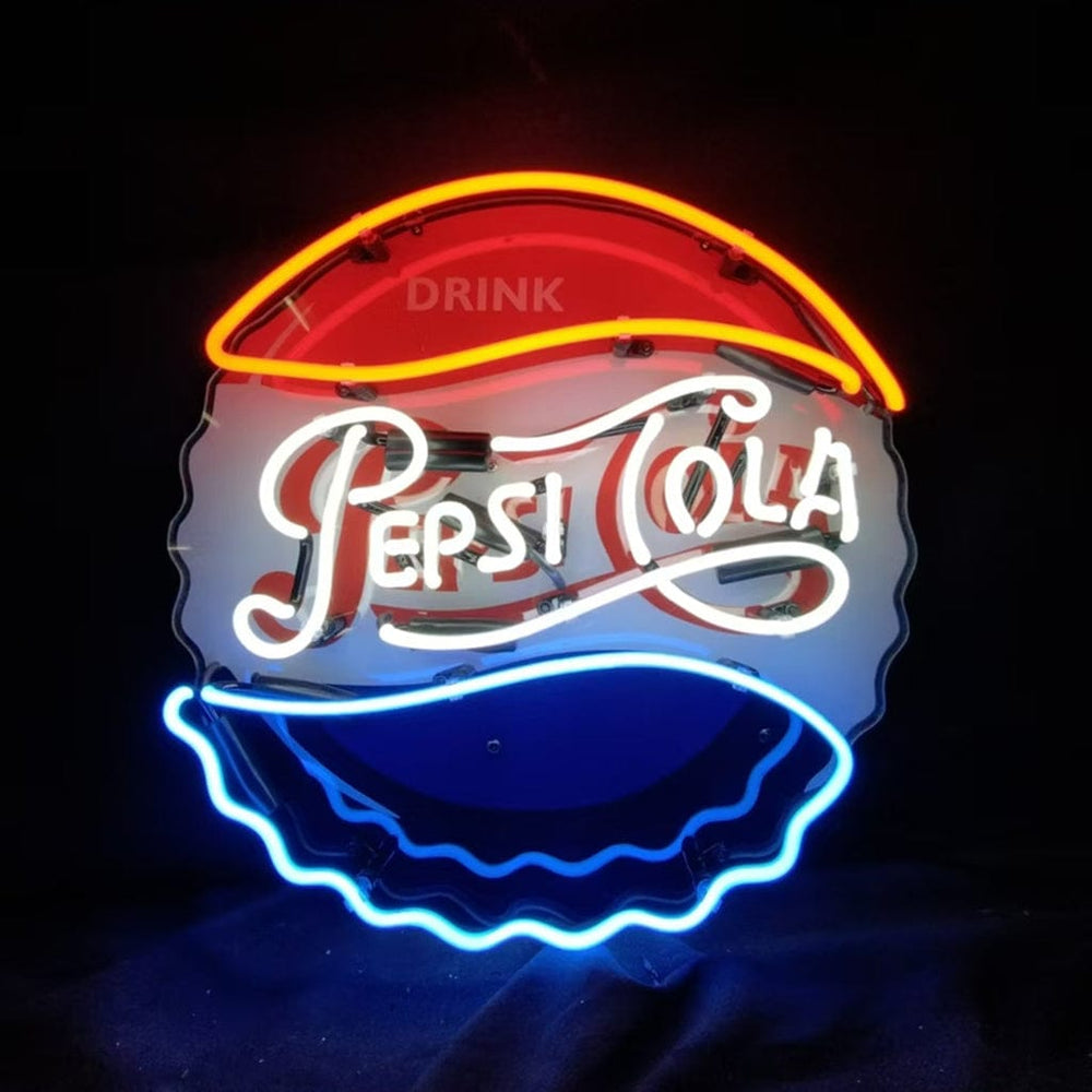 Neon Signs Land Neon Signs Drink Pepsi Cola Classic Logo Neon Signs