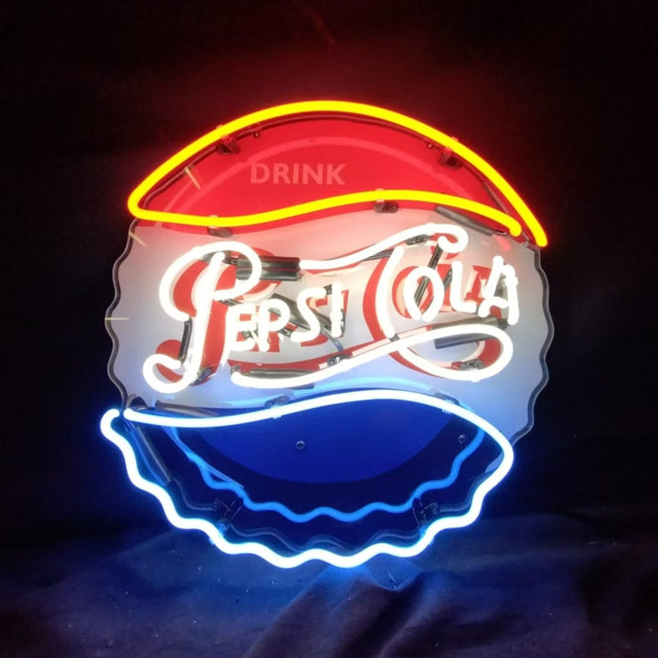 Neon Signs Land Neon Signs Drink Pepsi Cola Classic Logo Neon Signs