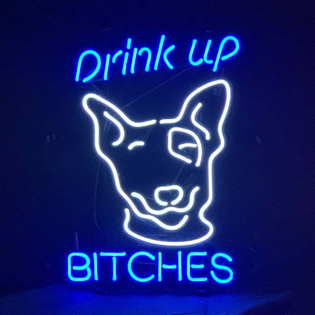 Neon Signs Land Neon Signs Drink Up Bitches Neon Sign Light