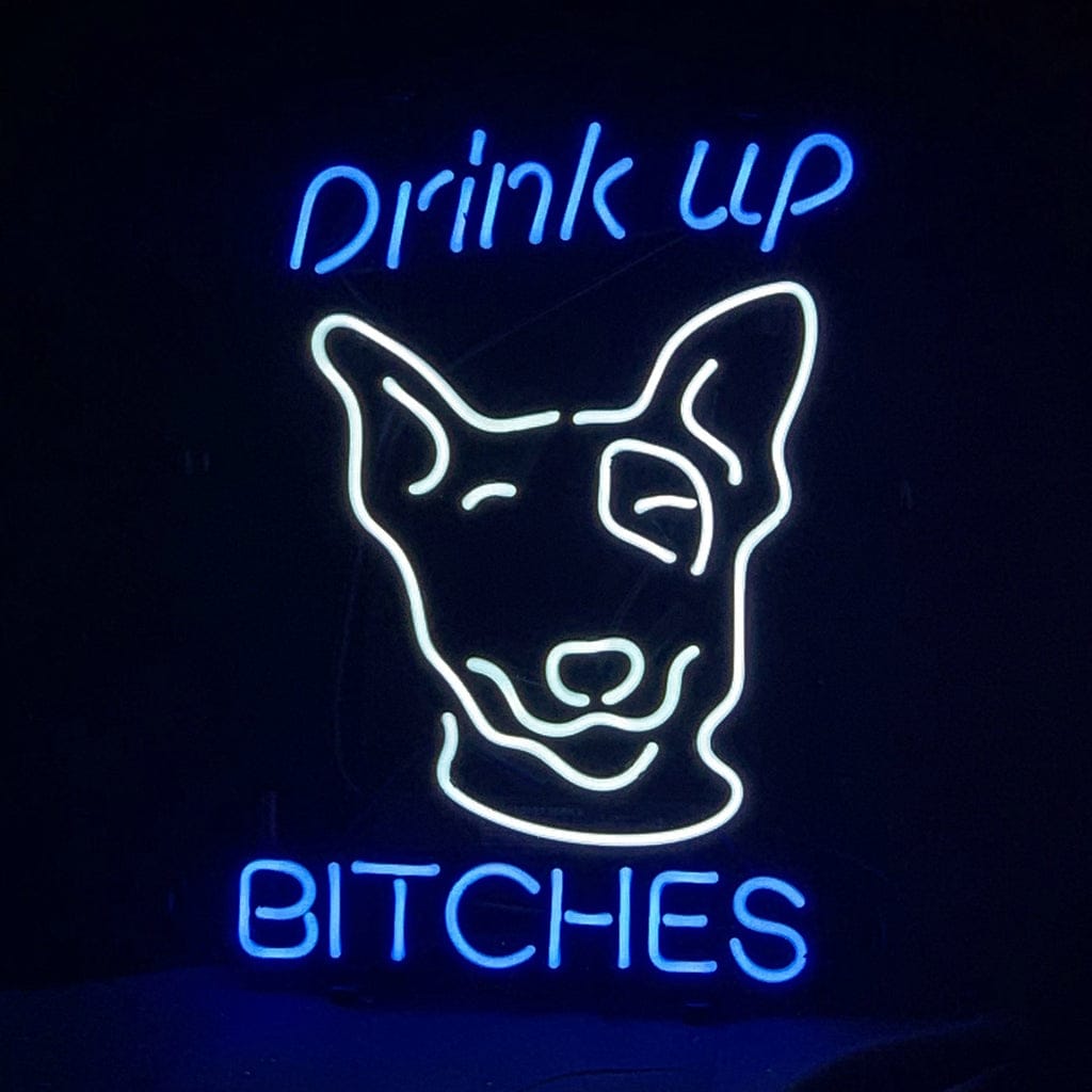 Neon Signs Land Neon Signs Drink Up Bitches Neon Sign Light