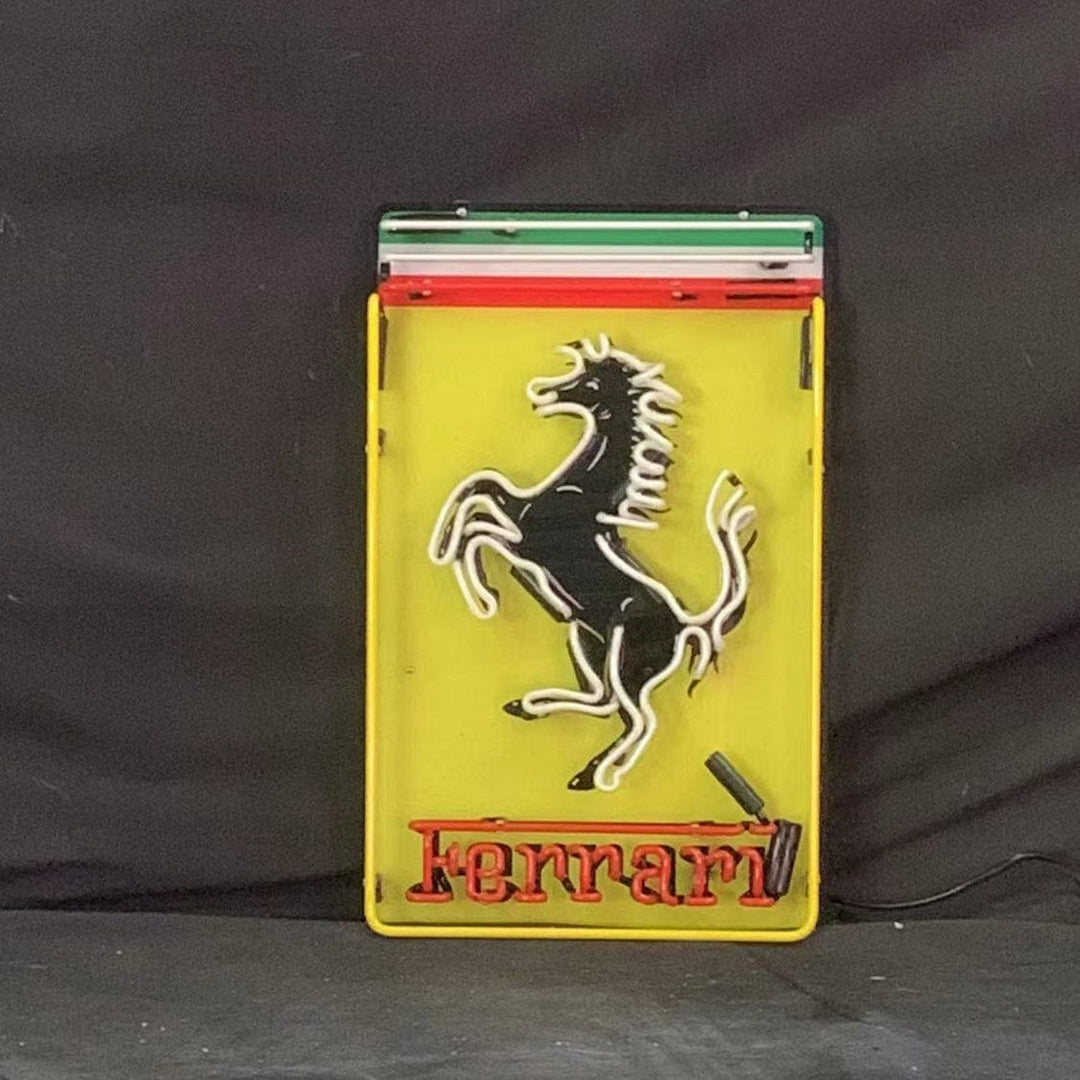 Neon Signs Land Neon Signs Ferrari Logo Neon Sign
