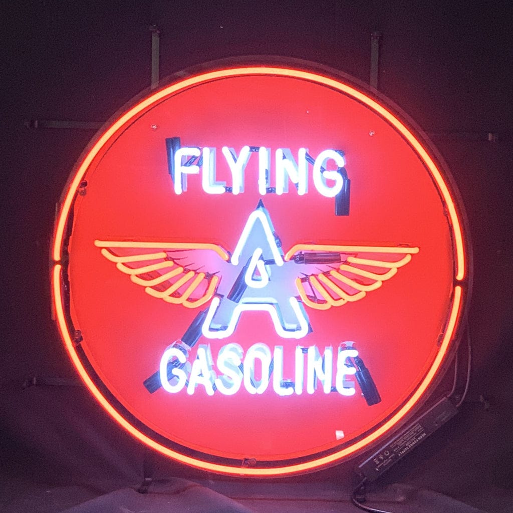 Neon Signs Land Neon Signs Flying Gasoline Wings Neon Sign Light