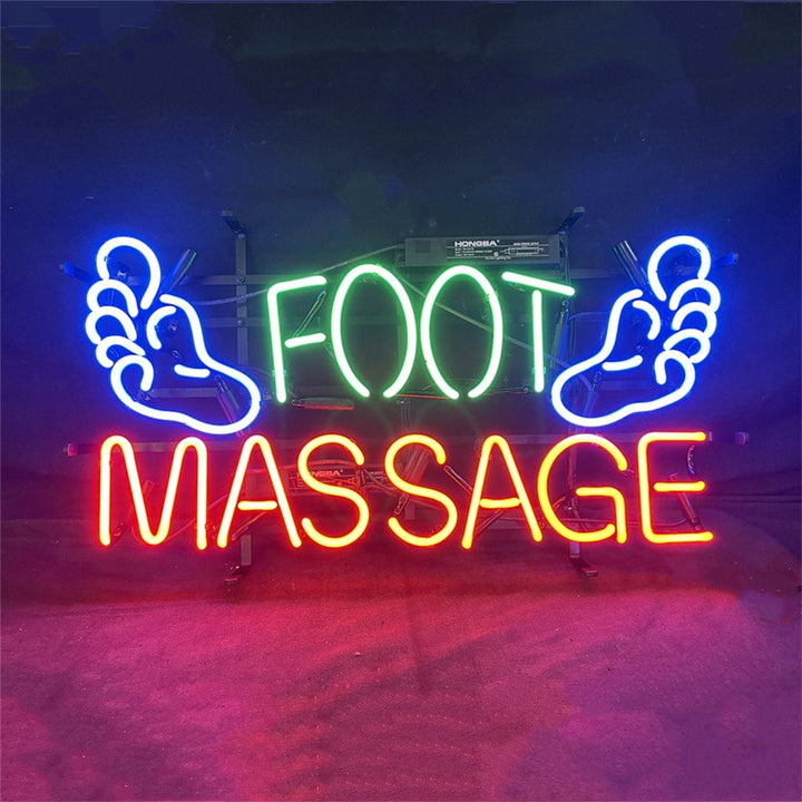 Neon Signs Land Neon Signs Foot Massage Neon Signs Light