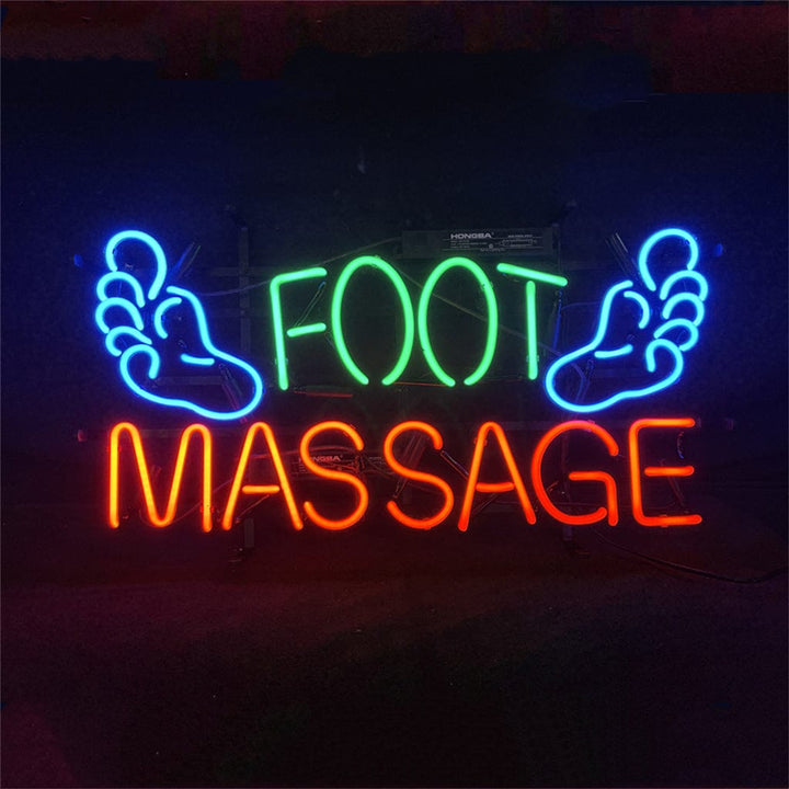Neon Signs Land Neon Signs Foot Massage Neon Signs Light