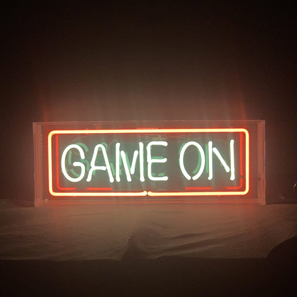Neon Signs Land Neon Signs Game On Neon Signs