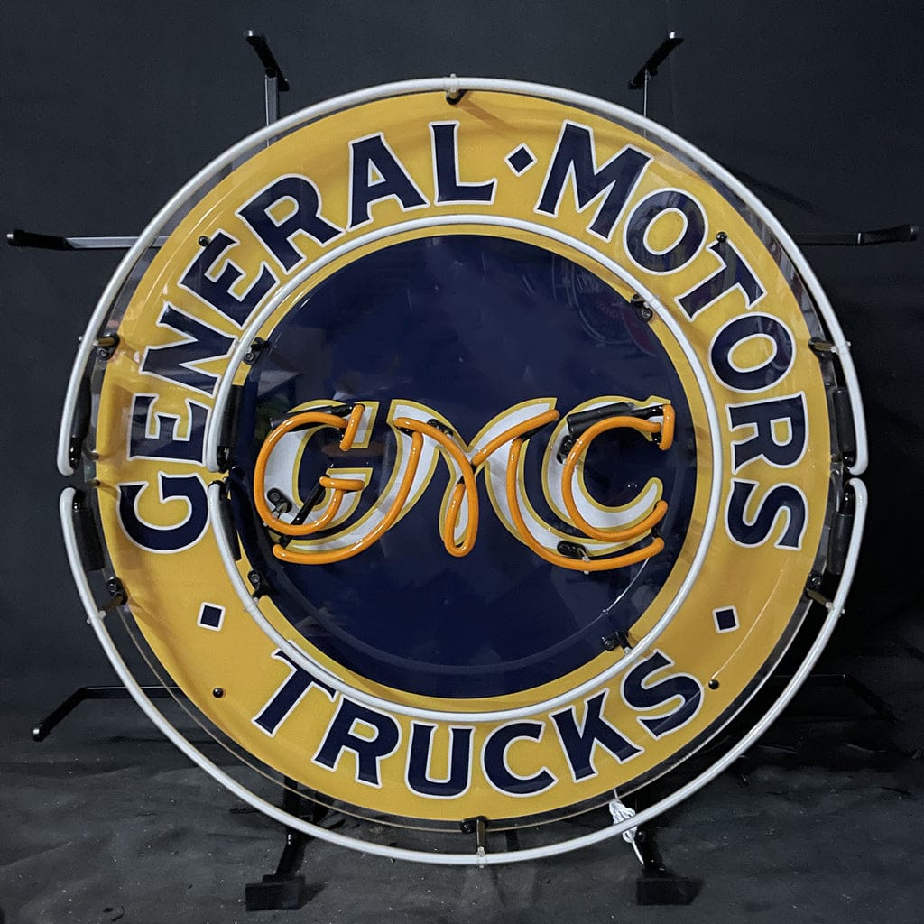 Neon Signs Land Neon Signs General Motors Trucks GMC Neon Sign Light