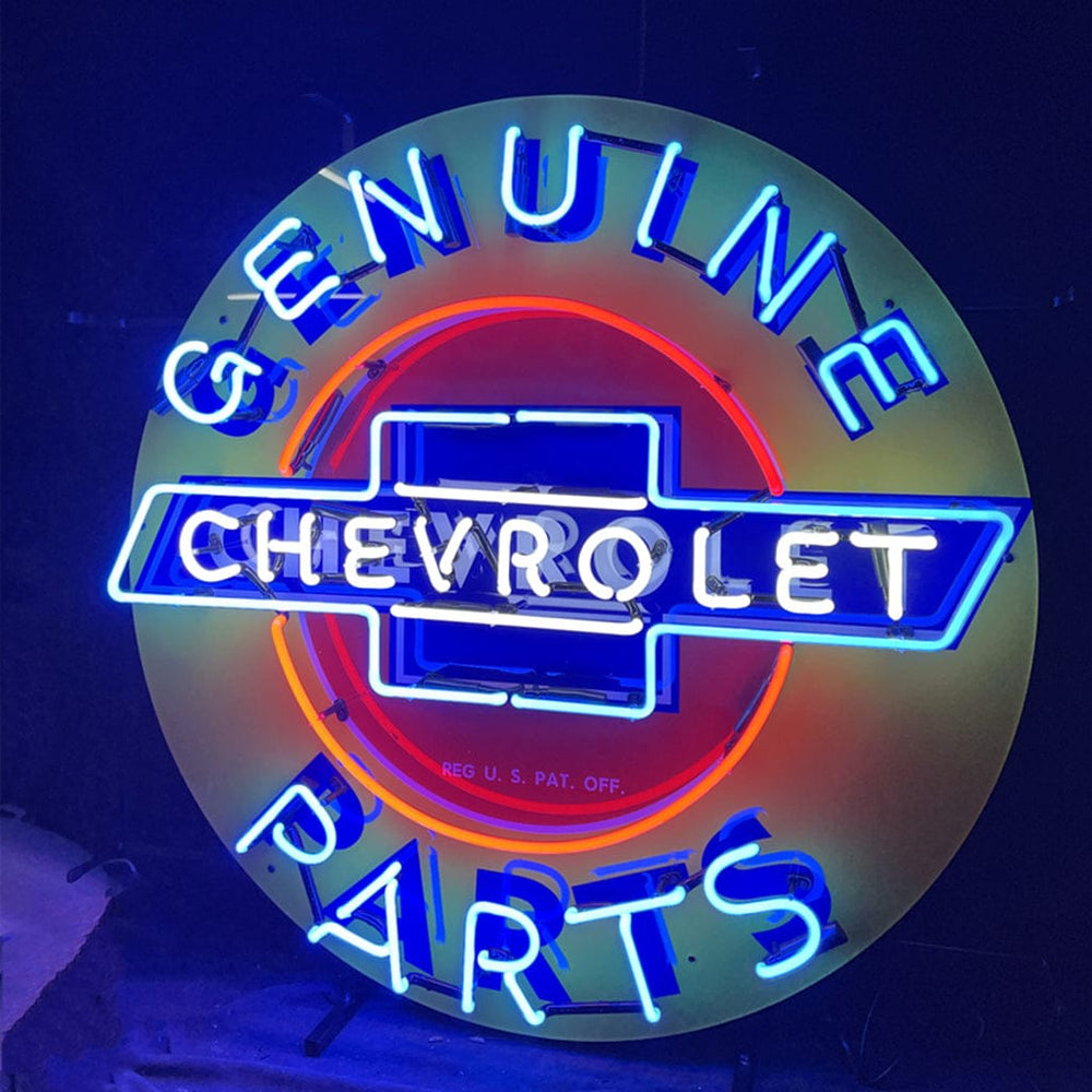 Neon Signs Land Neon Signs Genuine Chevrolet Parts Neon Signs