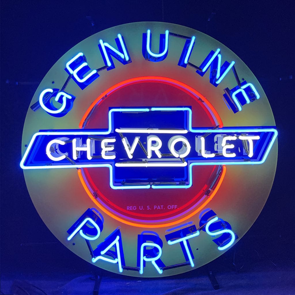 Neon Signs Land Neon Signs Genuine Chevrolet Parts Neon Signs