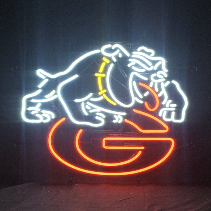 Neon Signs Land Neon Signs Georgia Bulldogs Uga Football Neon Signs Light