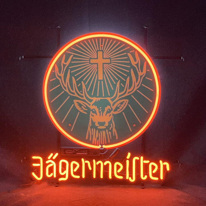 Neon Signs Land Neon Signs Germany Jagermeifter Beer Neon Signs Light