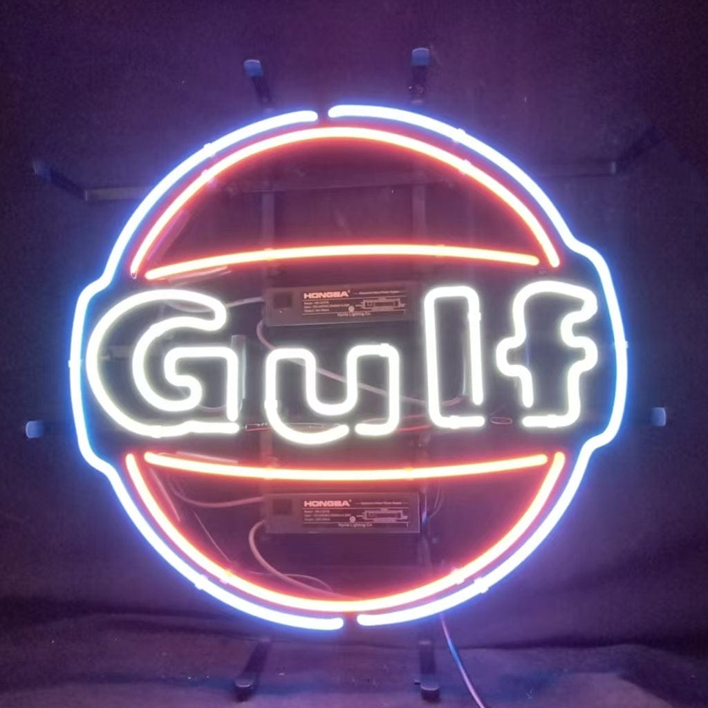 Neon Signs Land Neon Signs Gulf Gasoline Neon Signs