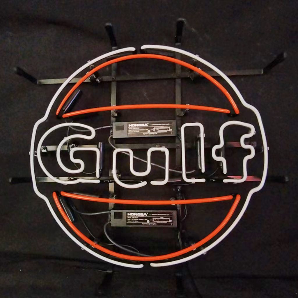 Neon Signs Land Neon Signs Gulf Gasoline Neon Signs